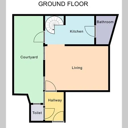 Duplex In Historical Centre With Private Courtyard * אנטוורפן